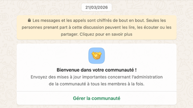 Création de la communauté Whatsapp Club Business Maroc