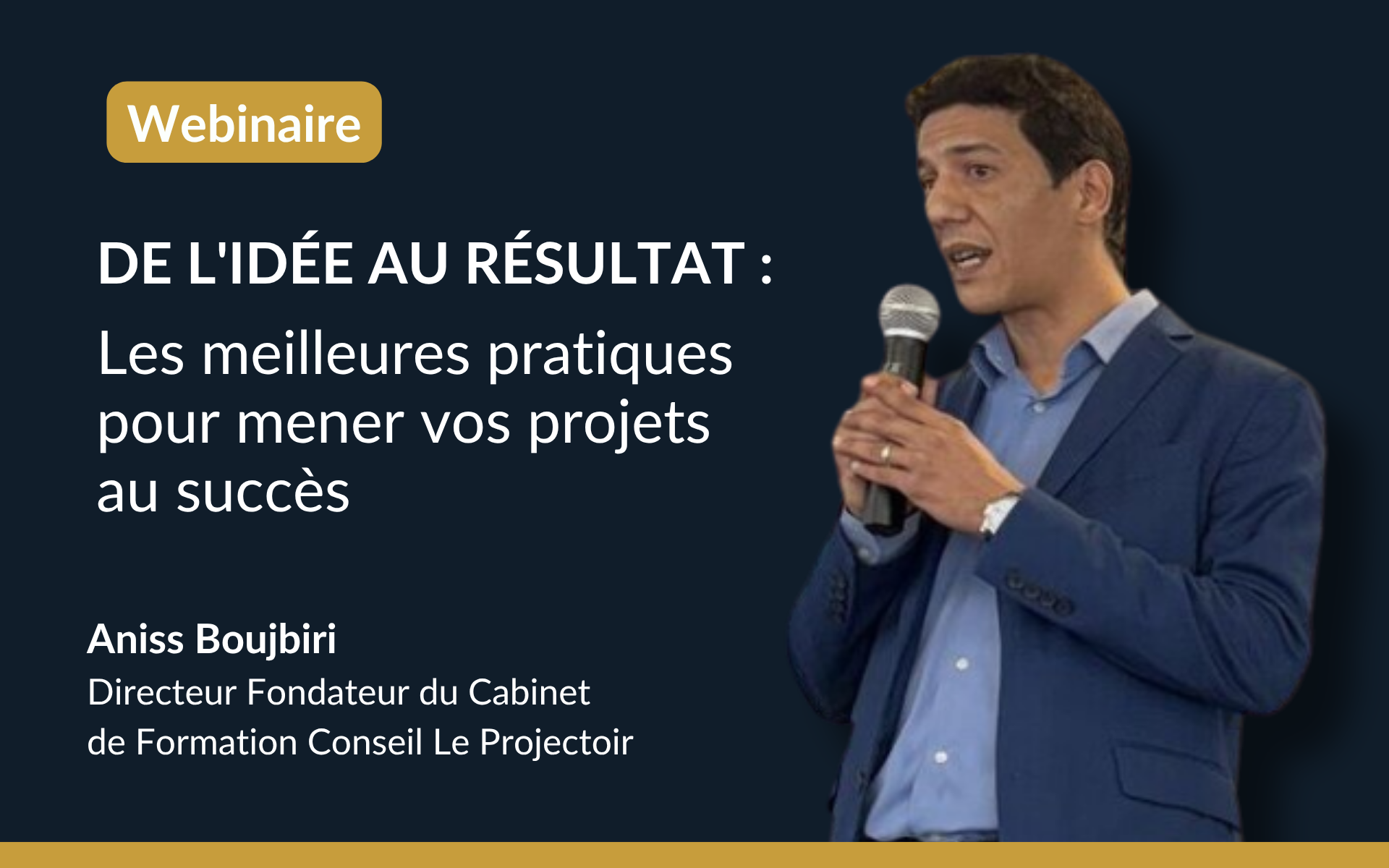 Webinaire gratuit Gestion de projets - Club Business Maroc